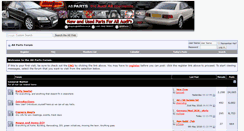 Desktop Screenshot of forum.a8parts.co.uk