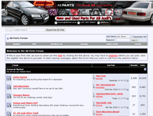 Tablet Screenshot of forum.a8parts.co.uk